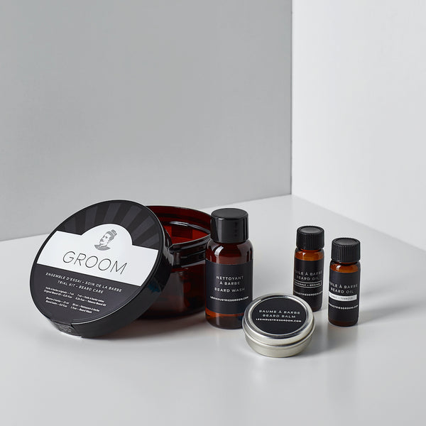 Les Industries Groom - Trial Kit (Beard Care) by Les Industries Groom - Alambika Canada