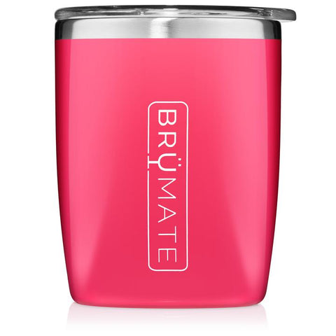 Insulated Tumbler 12oz - Neon Pink by BrüMate - Alambika Canada