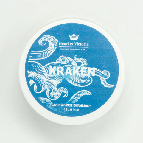 Shaving Soap Vegan - Kraken by Henri et Victoria - Alambika Canada